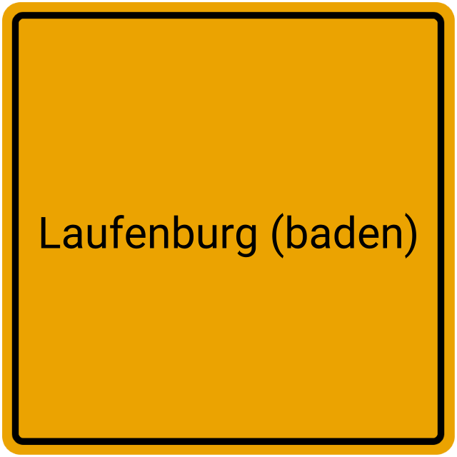 Meldebestätigung Laufenburg (Baden)